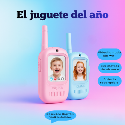 Walkie Talkie Digital para niños- Digitalk (2 unidades)