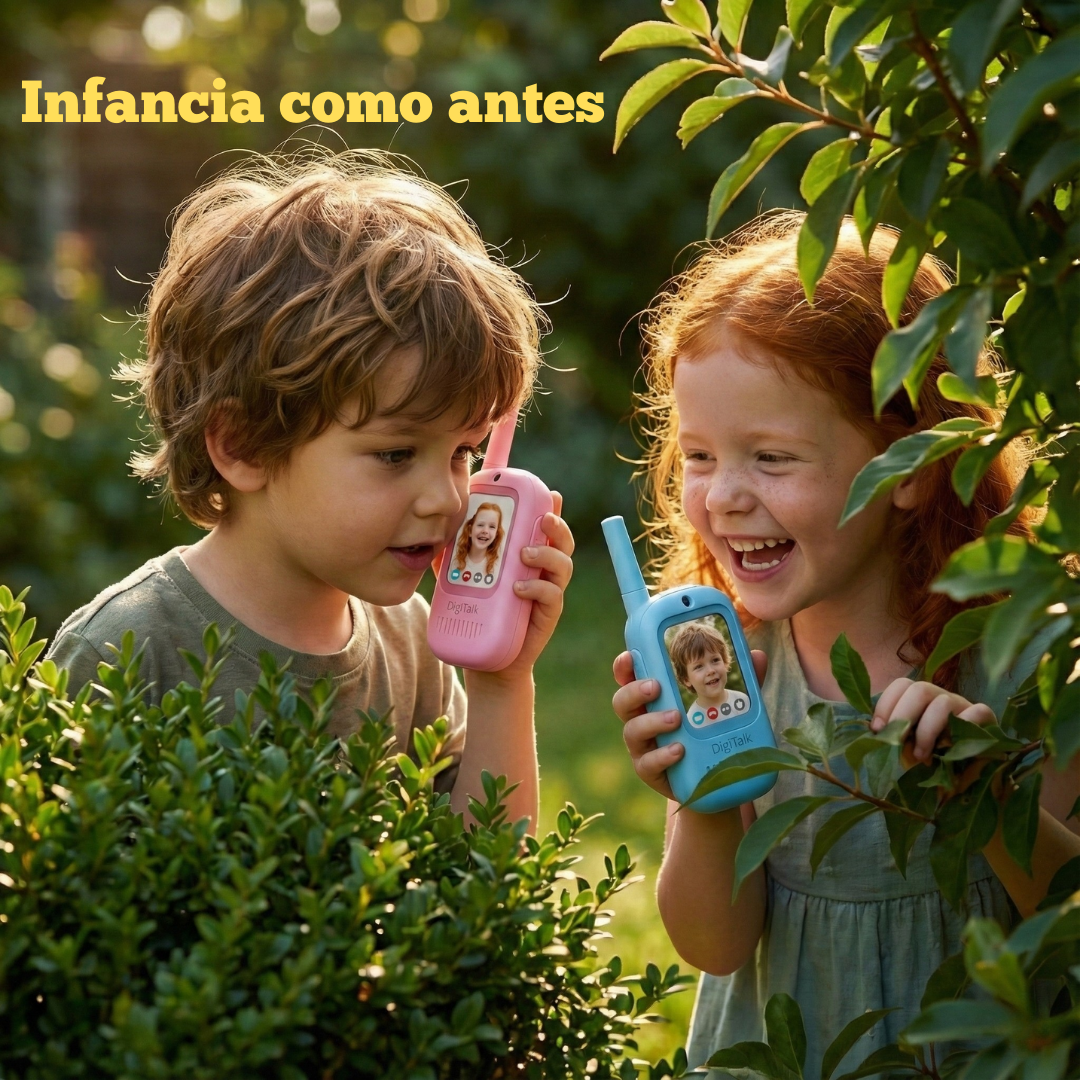 Walkie Talkie Digital para niños- Digitalk (2 unidades)