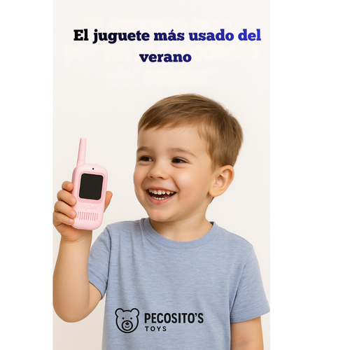 Walkie Talkie Digital para niños- Digitalk (2 unidades)