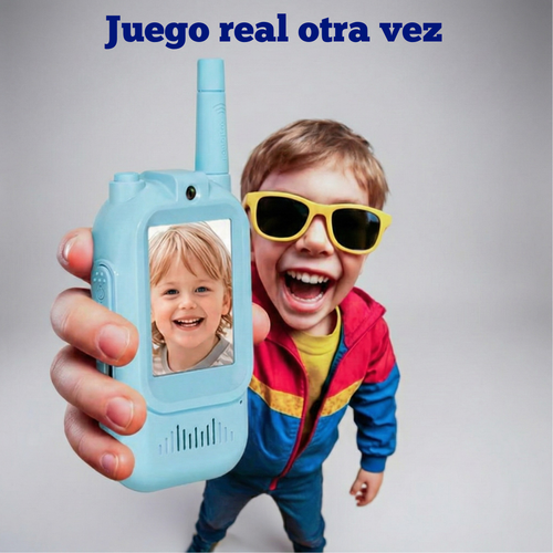 Walkie Talkie Digital para niños- Digitalk (2 unidades)